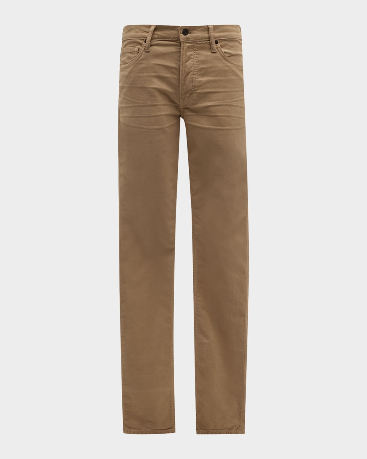 Tom Ford Men's Moleskin Slim-fit Jeans In Brown