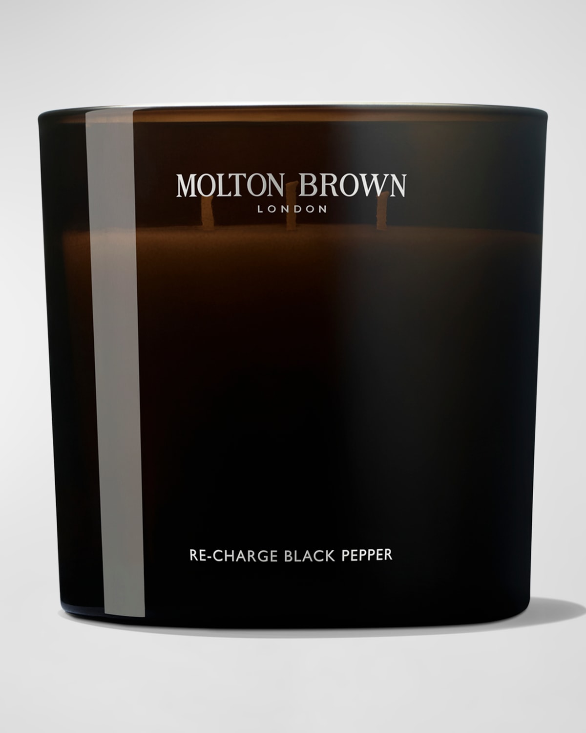 Re-Charge Black Pepper Luxury Scented 3-Wick Candle, 21.16 oz.