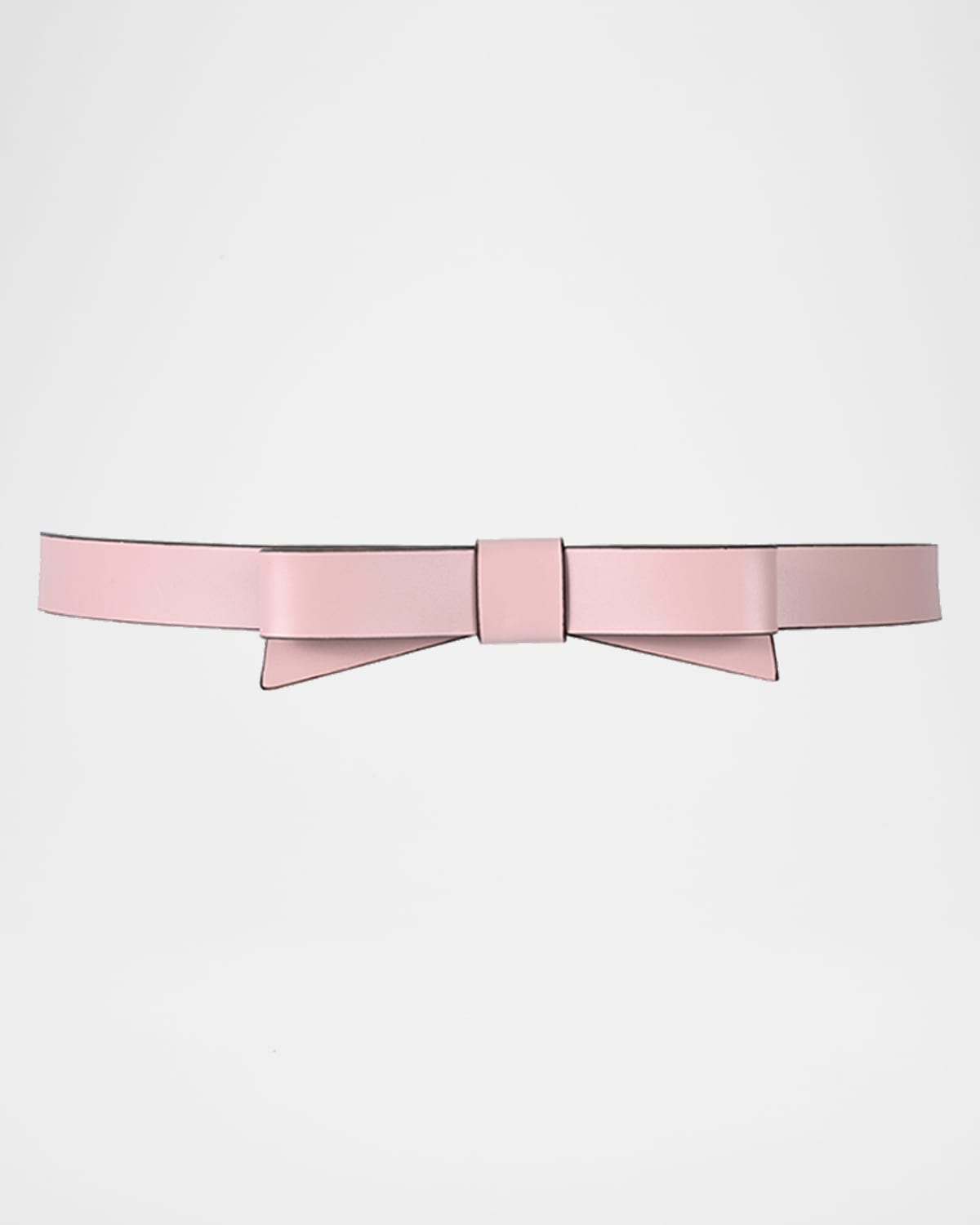 KATE SPADE BOW SKINNY LEATHER BELT