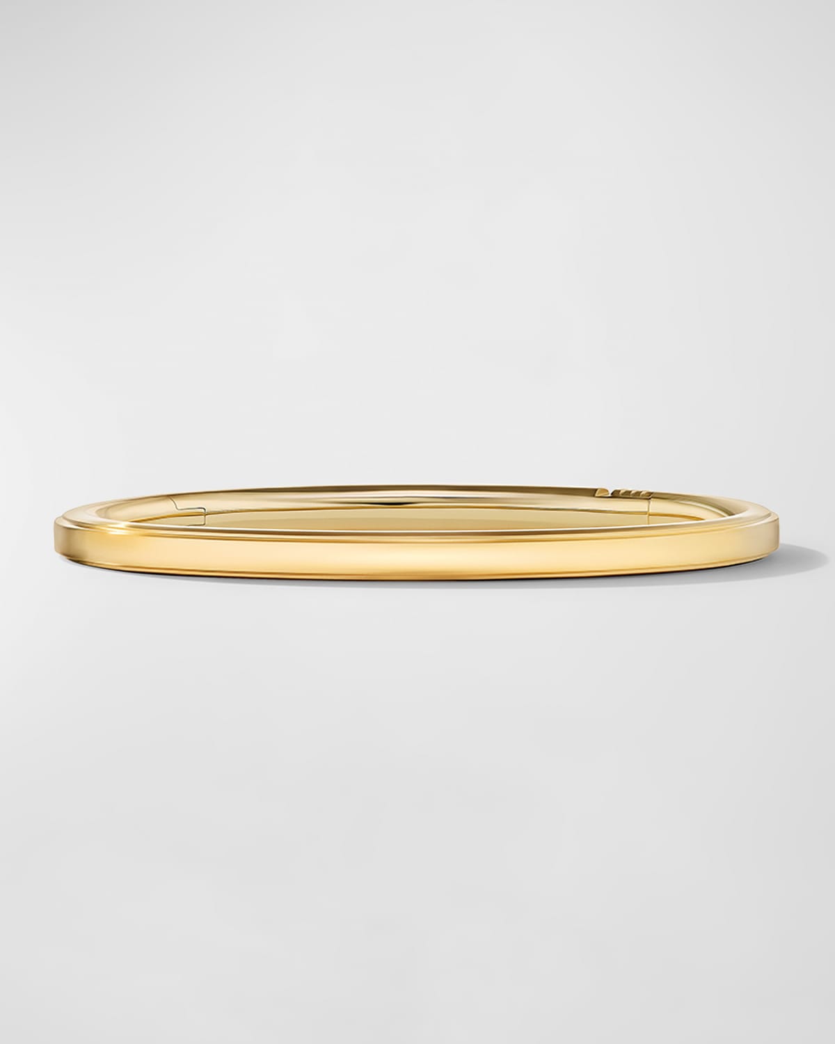 Men's Streamline Bangle Bracelet in 18K Gold, 5mm