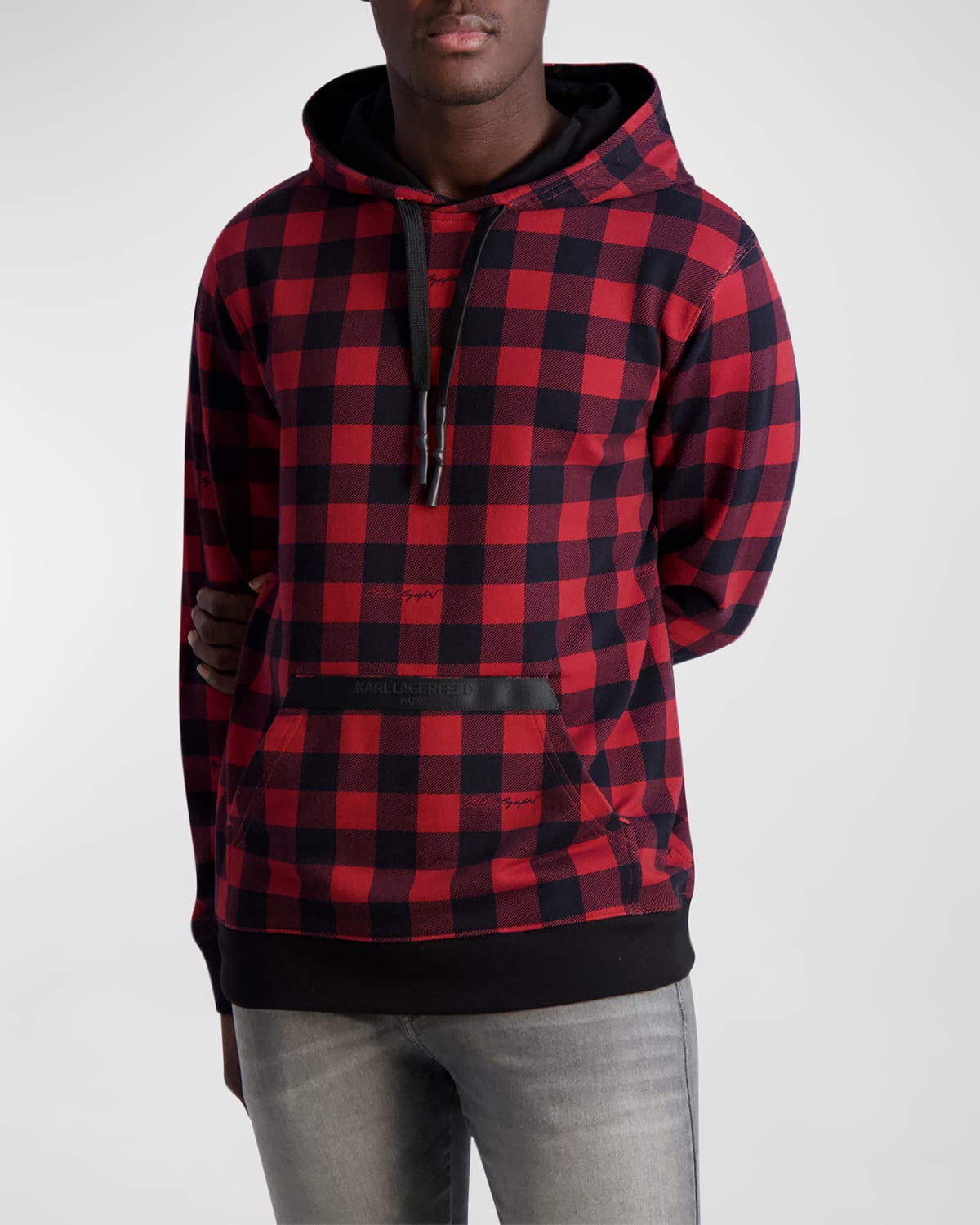 Men's Buffalo Plaid Hoodie