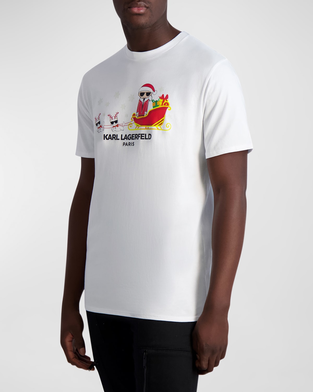Men's Santa Karl Graphic T-Shirt