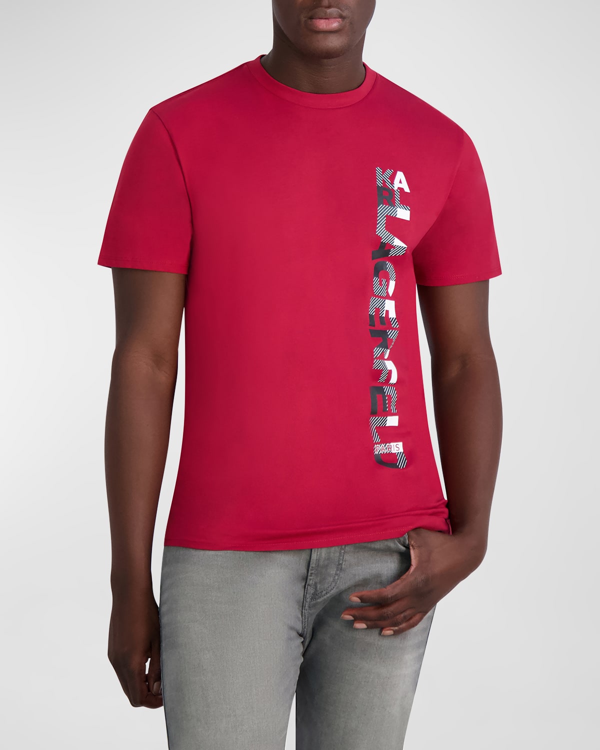 Men's Vertical Logo Graphic T-Shirt