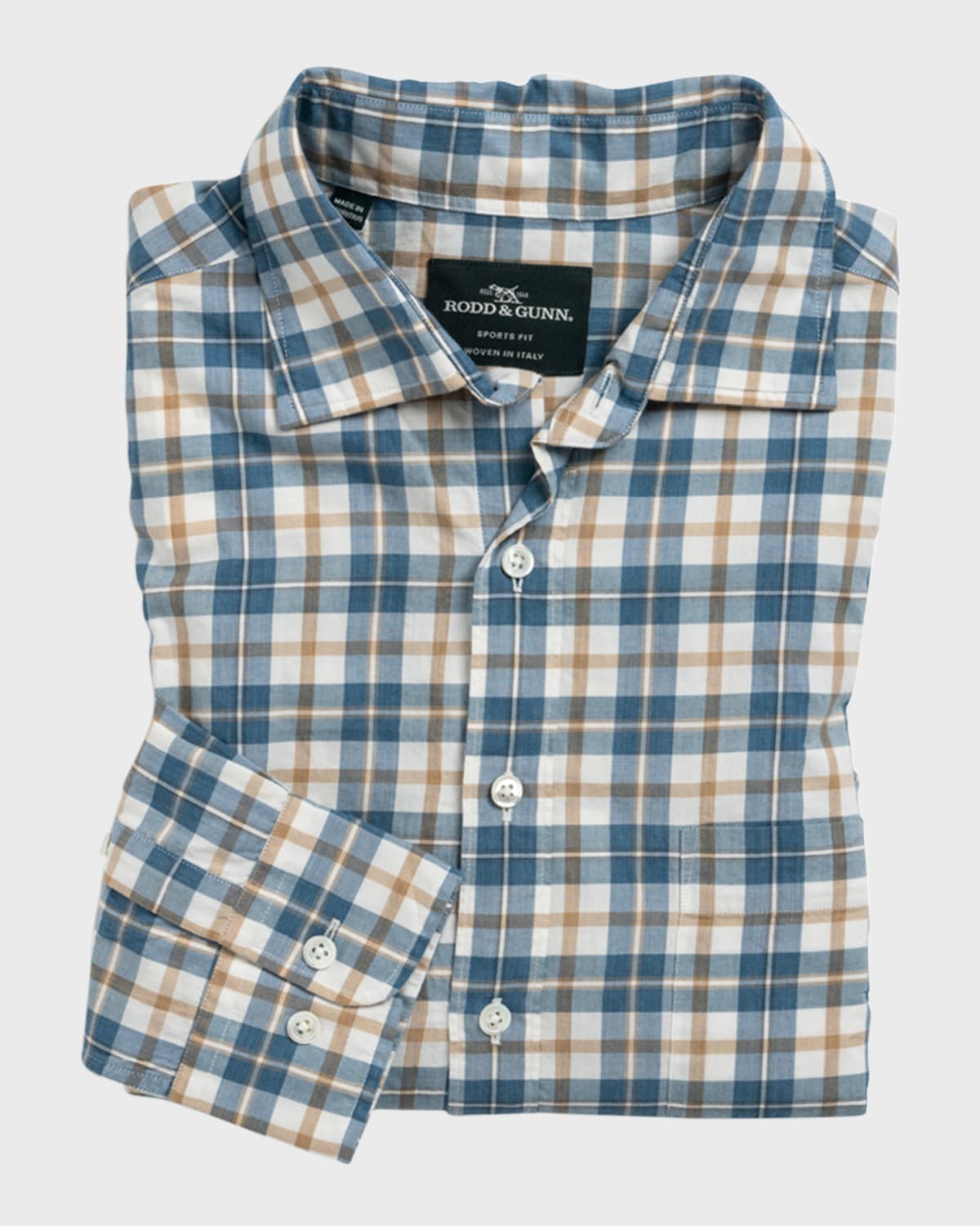 Men's Fox River Multi-Check Sport Shirt