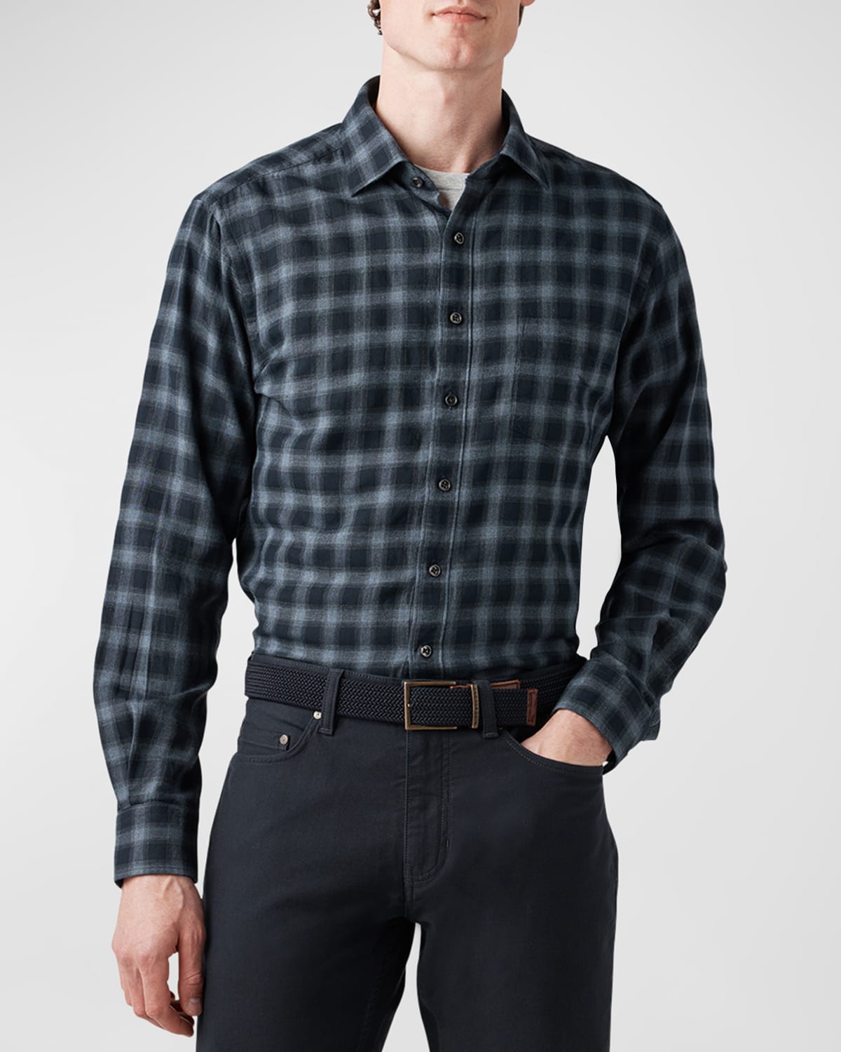 Men's Queenwood Flannel Sport Shirt