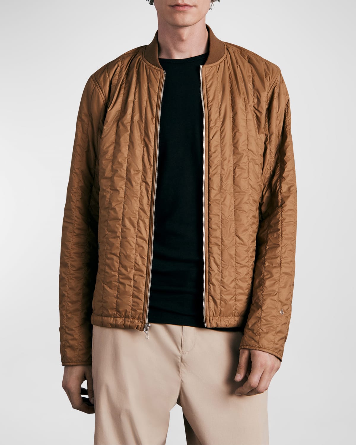 Rag & Bone Men's Quilted Asher Nylon Jacket | Smart Closet