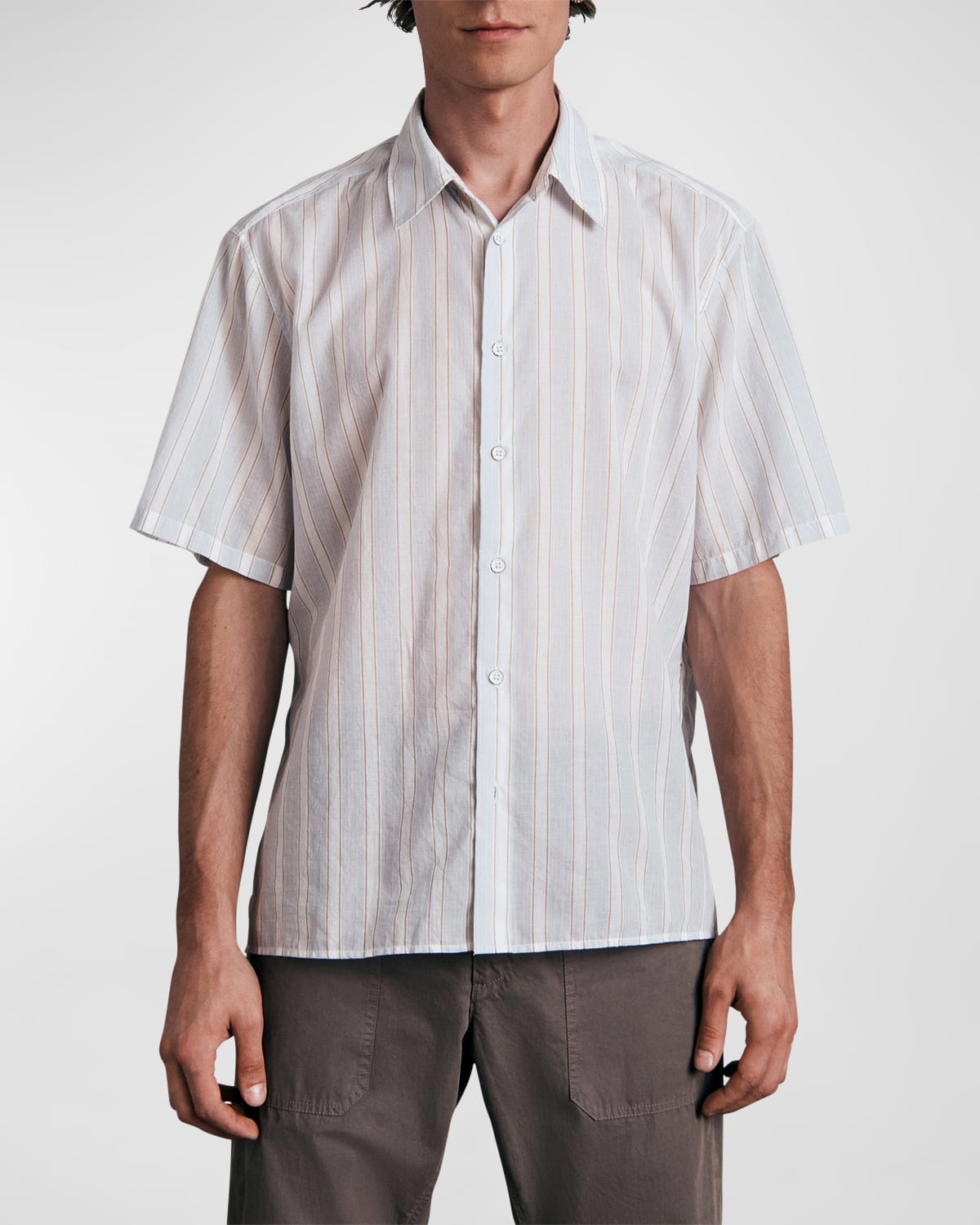 Men's Dalton Striped Sport Shirt