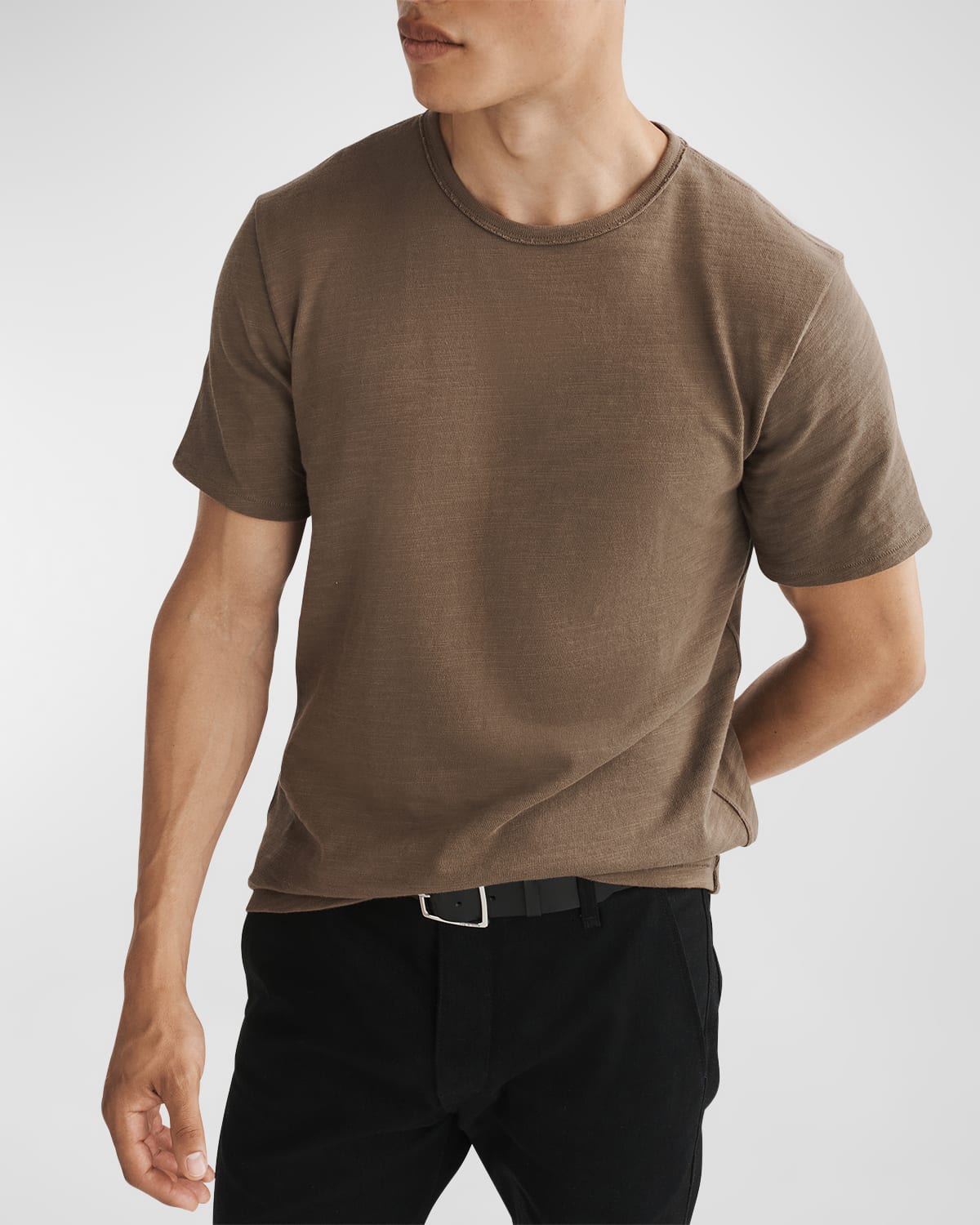 Rag & Bone Men's Flame Tee In Mink