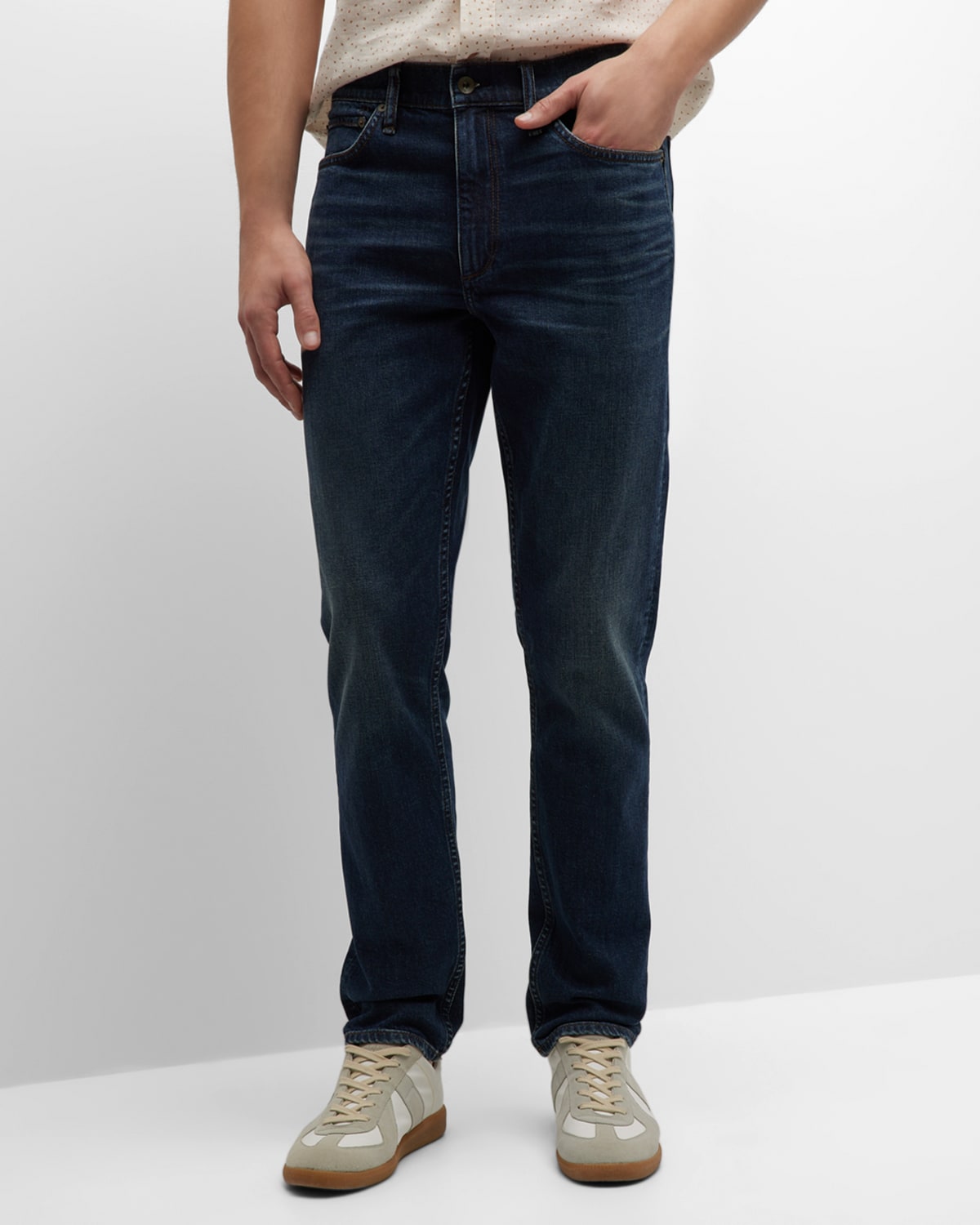 Shop Rag & Bone Men's Fit 2 Authentic Stretch Jeans In Denim