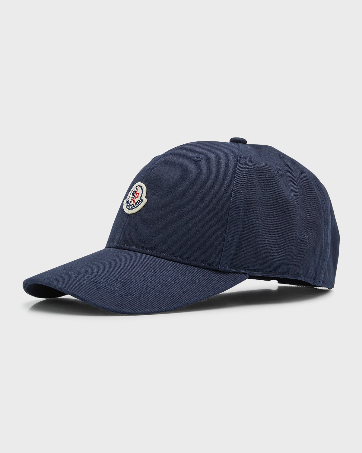 Moncler Kid's Logo Baseball Cap In Navy Blue
