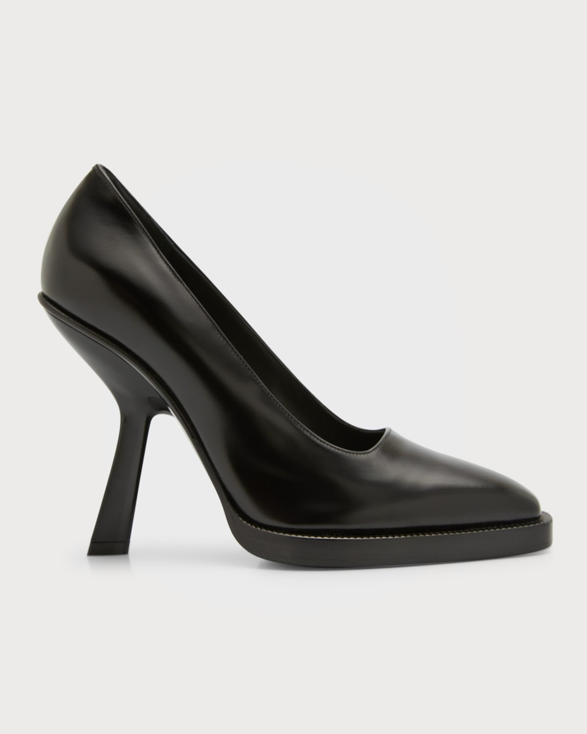 FERRAGAMO ANSER X5 LEATHER PUMPS