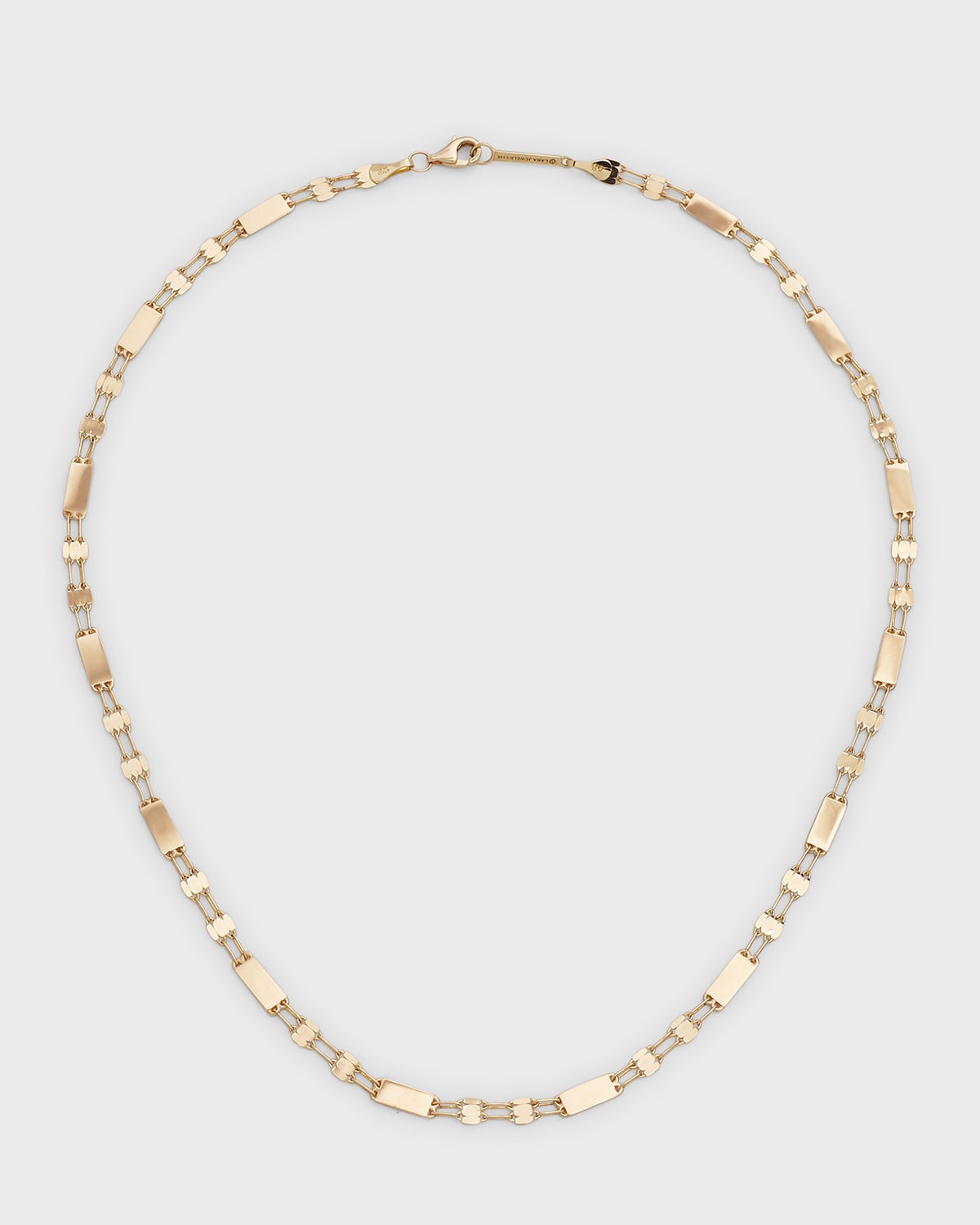 Shop Lana At Barts 14k Yellow Gold Tag Station Chain Necklace In Yg