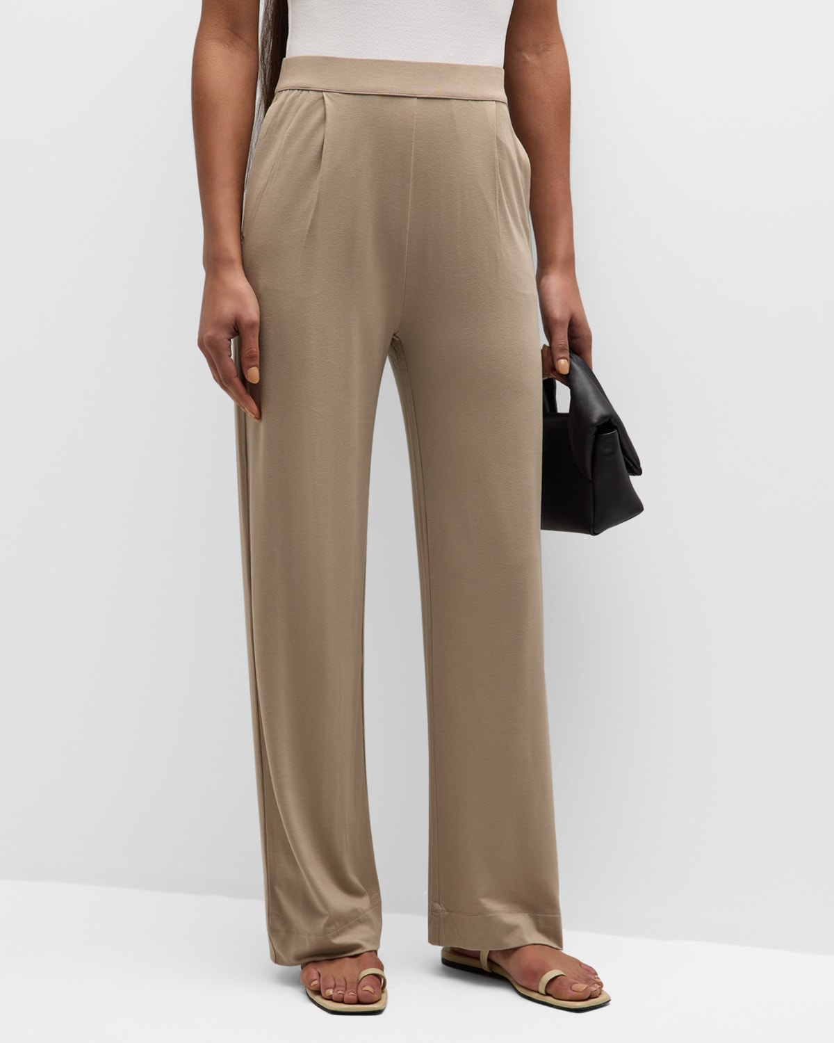 Soft Touch Straight-Leg Pant