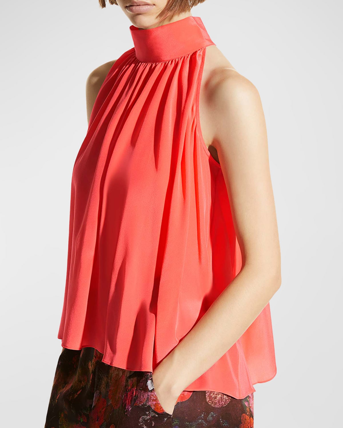 CARESTE Hearst Ruched Halter Top