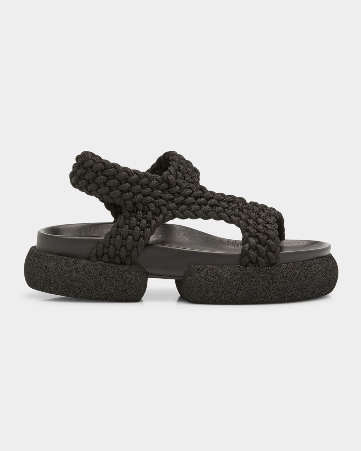 DRIES VAN NOTEN TEVA WOVEN T-STRAP SPORTY SANDALS