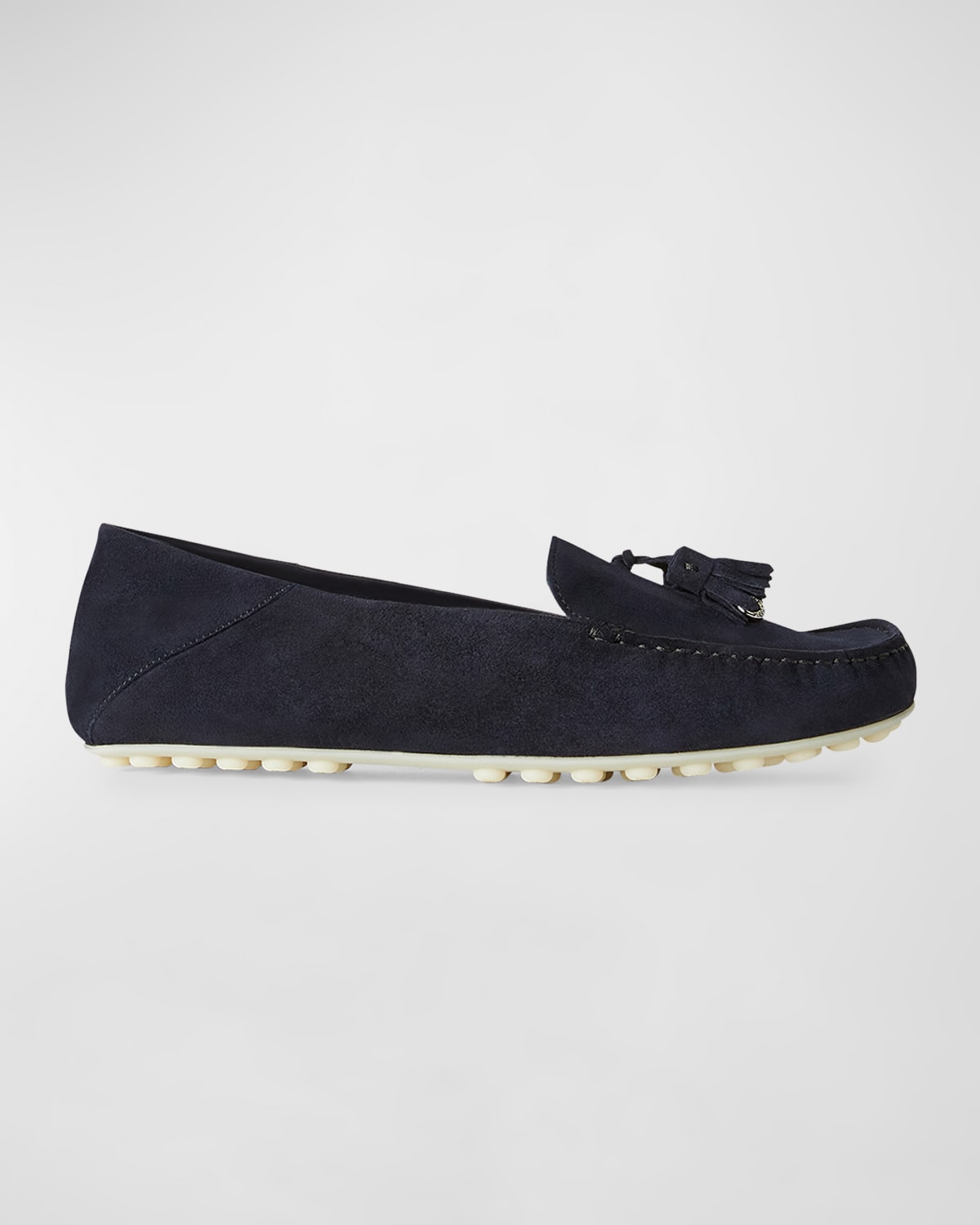 Suede Tassel Moccasin Loafers