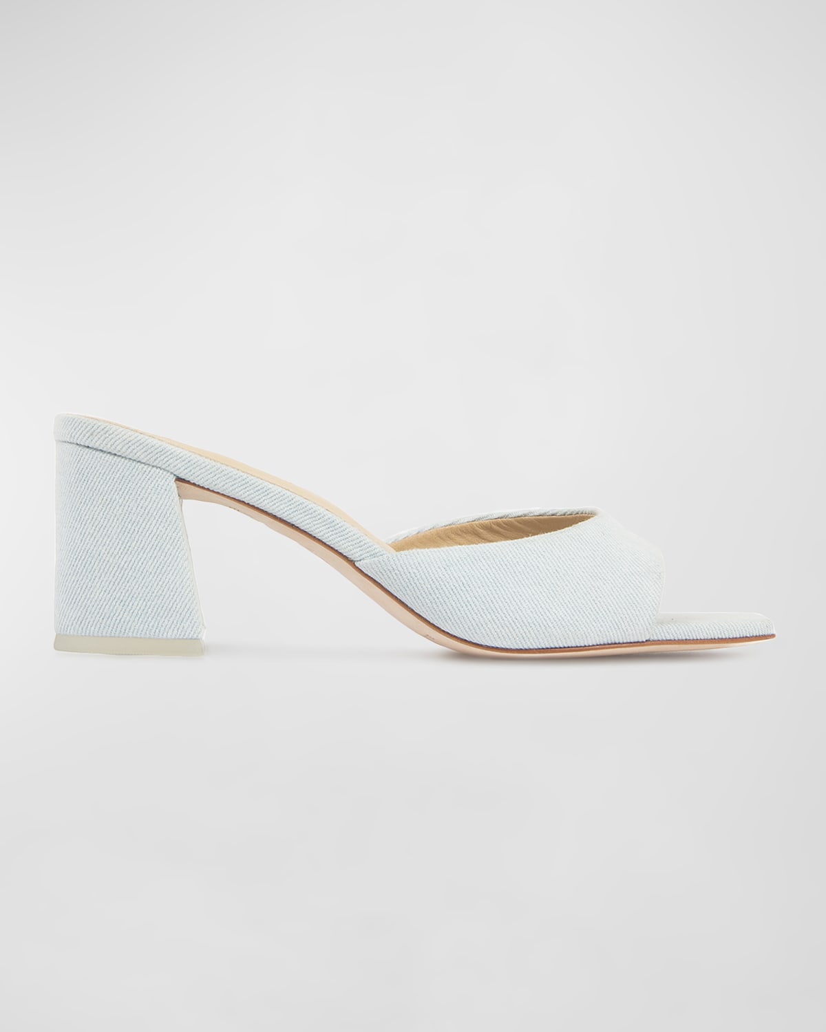 Dia Patent Mule Sandals