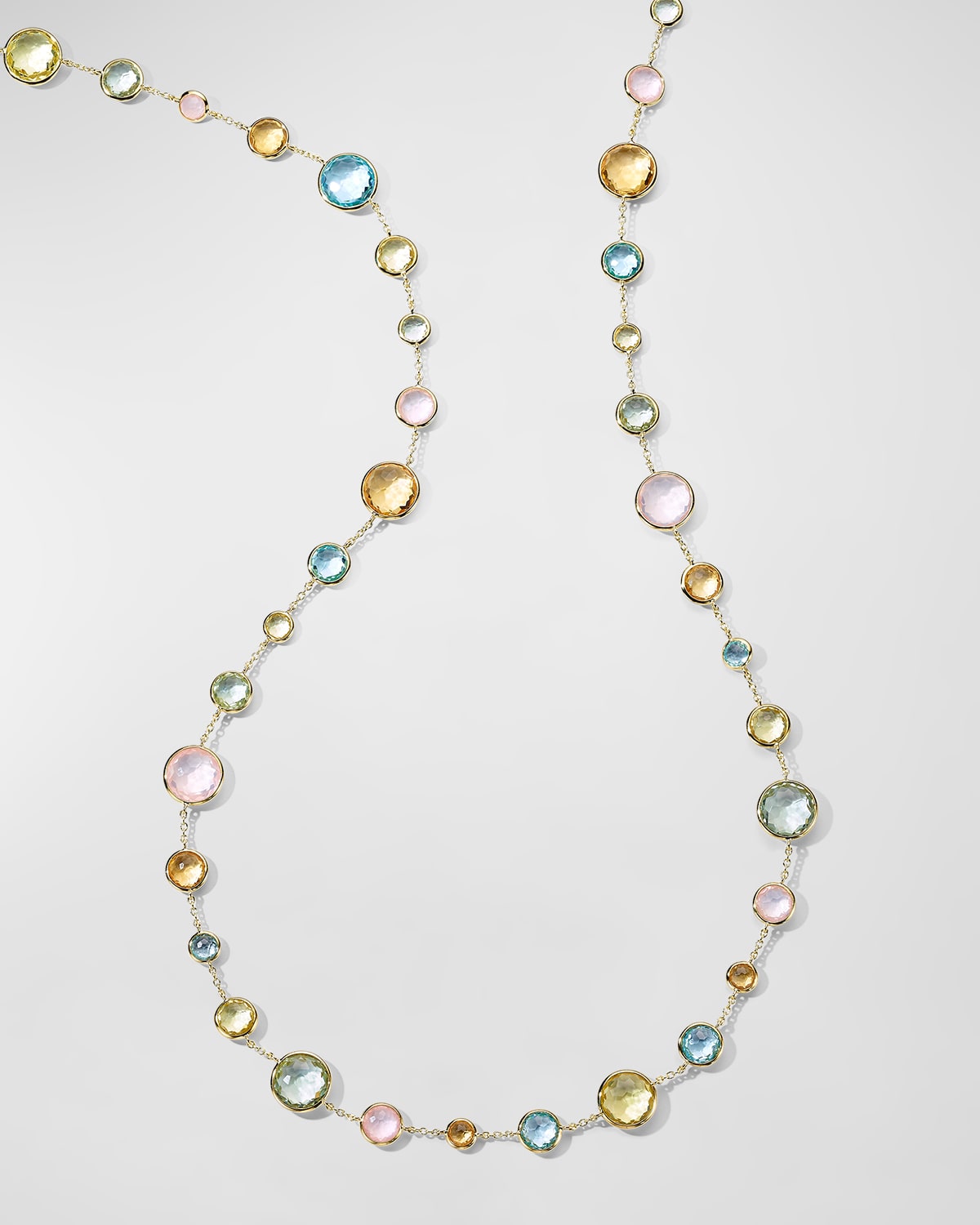 IPPOLITA 18K LOLLIPOP LOLLITINI LONG NECKLACE IN SORBET, 36"L