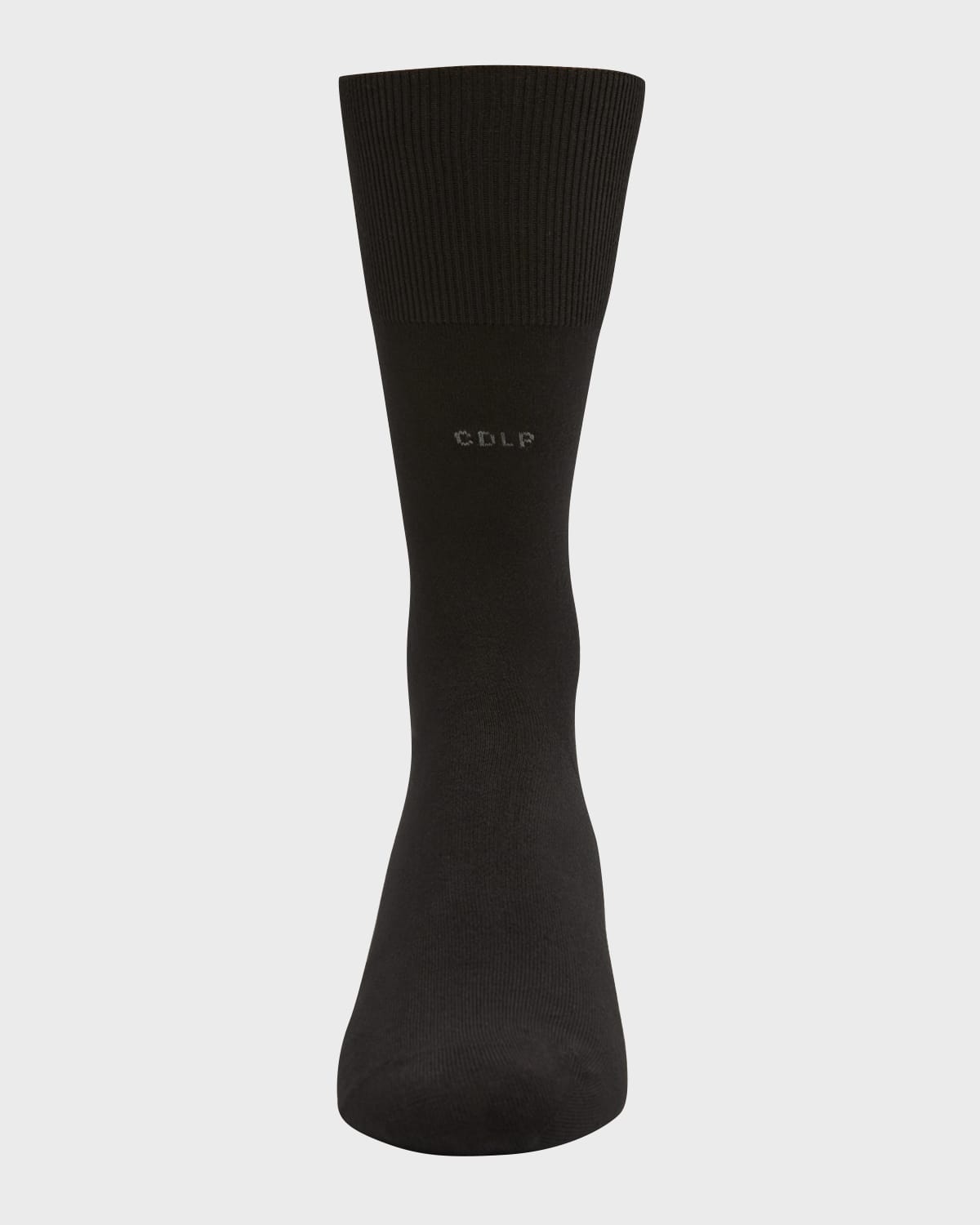 Cdlp Five-pack Black Socks In Black