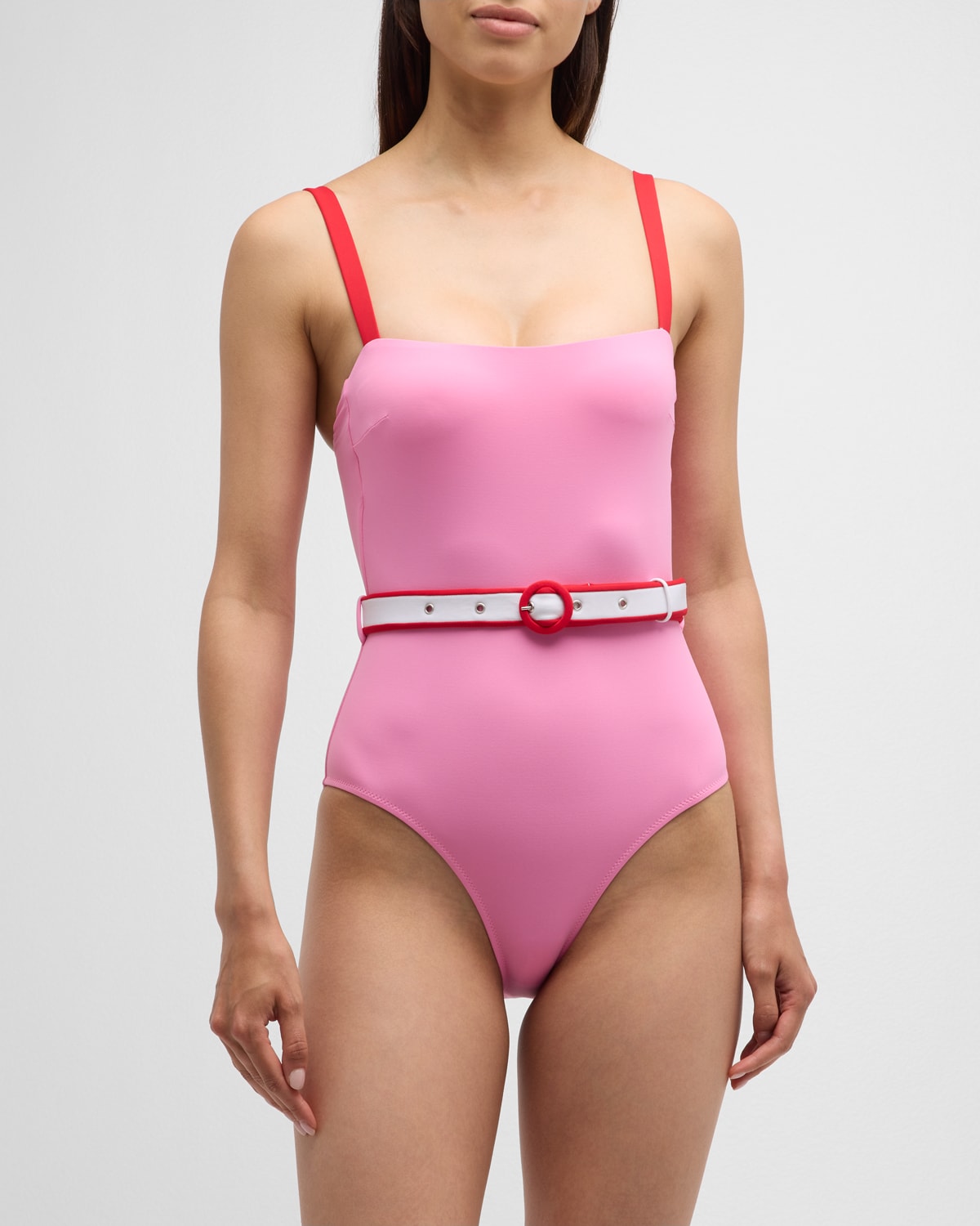 Portobello Athena Belted One-Piece Swimsuit