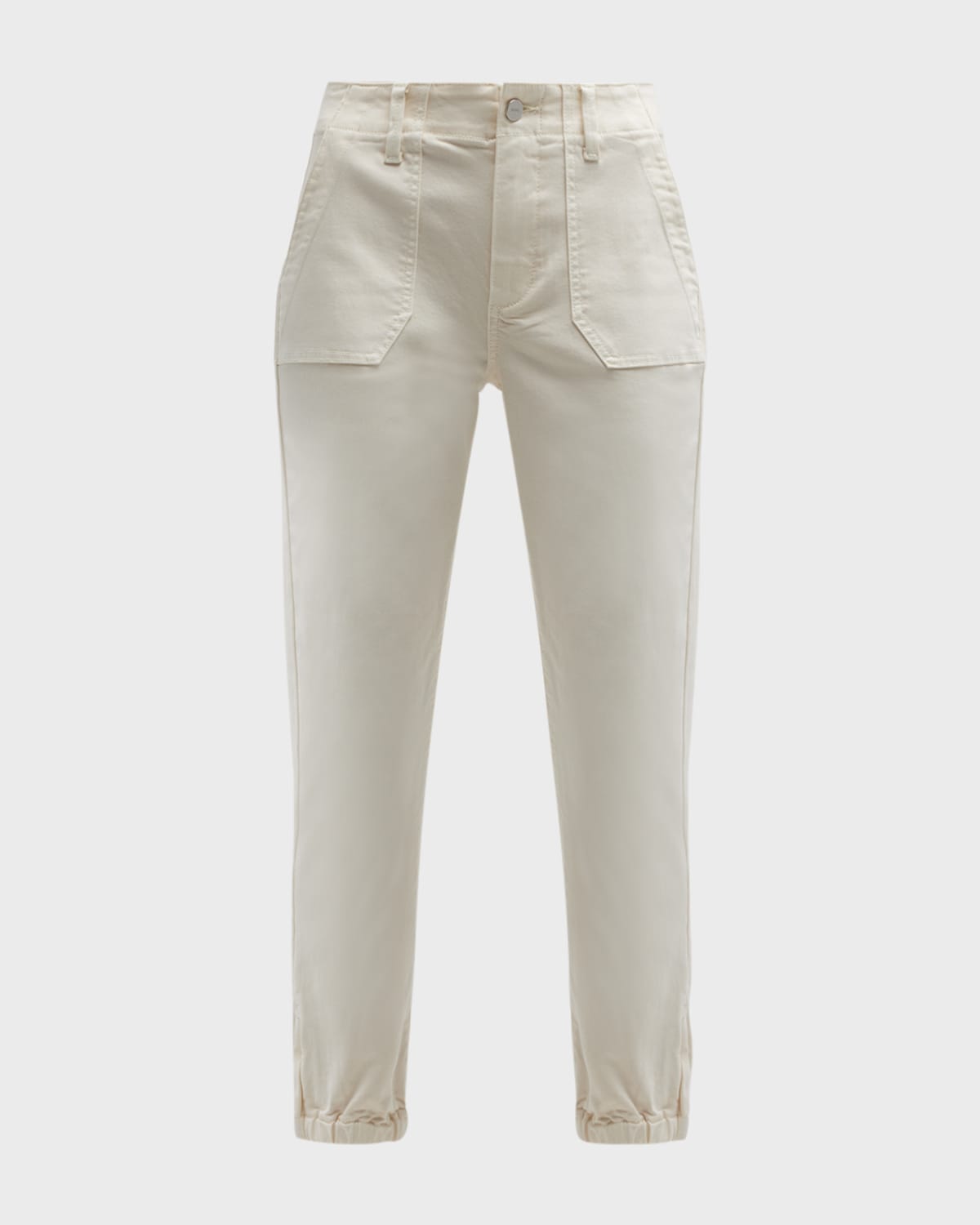 Paige Mayslie Low-rise Joggers In Quartz Sand