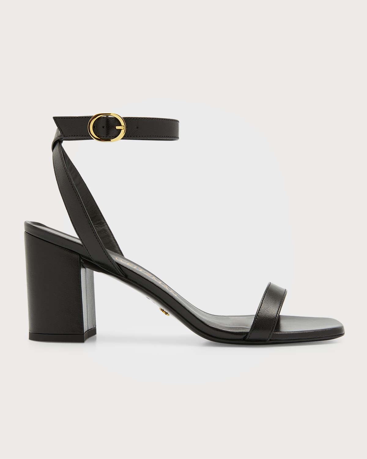 Nearlybare Leather Ankle-Strap Sandals