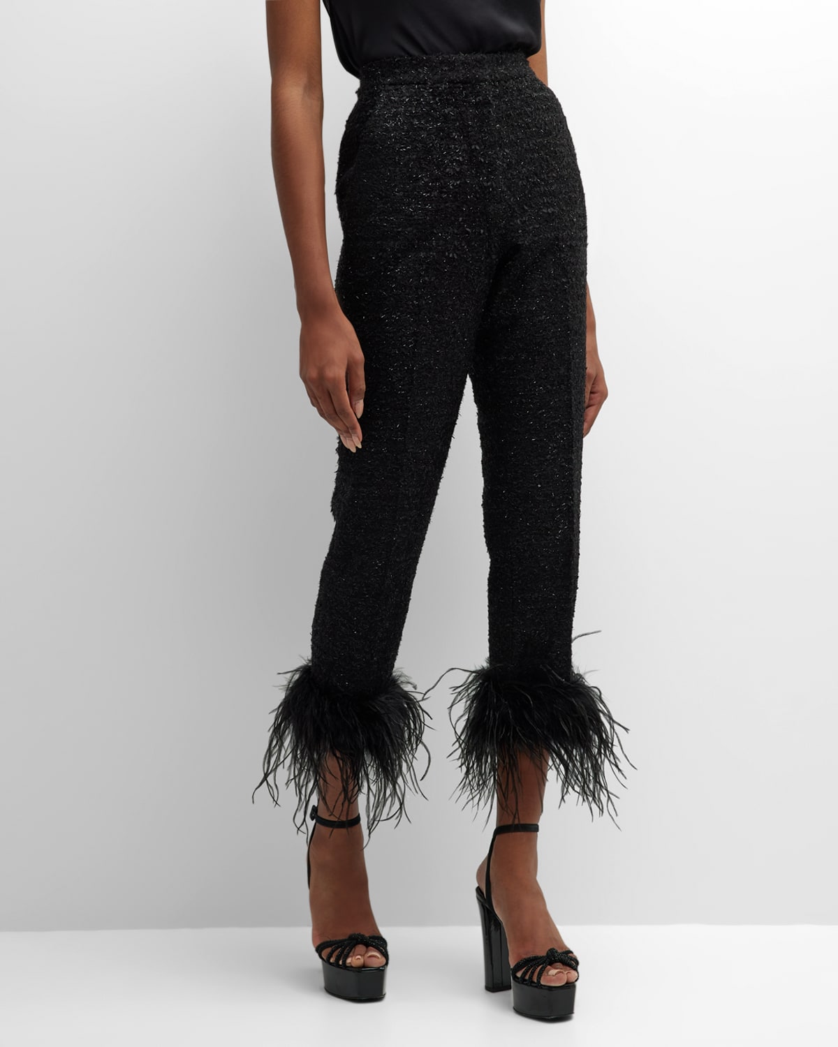 Rebecca Vallance Jourdan Pant In Black