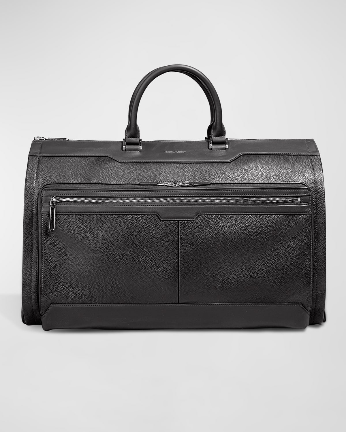 Men's Garment Weekender Leather Duffel Bag