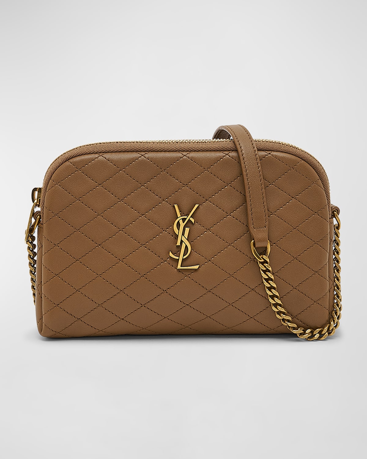 Tan ysl crossbody best sale