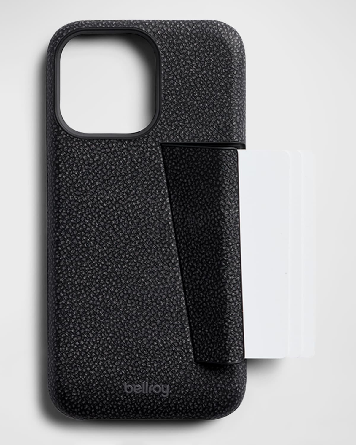 Bellroy Men's Iphone 14 Pro Max 3-card Phone Case In Stellarblack