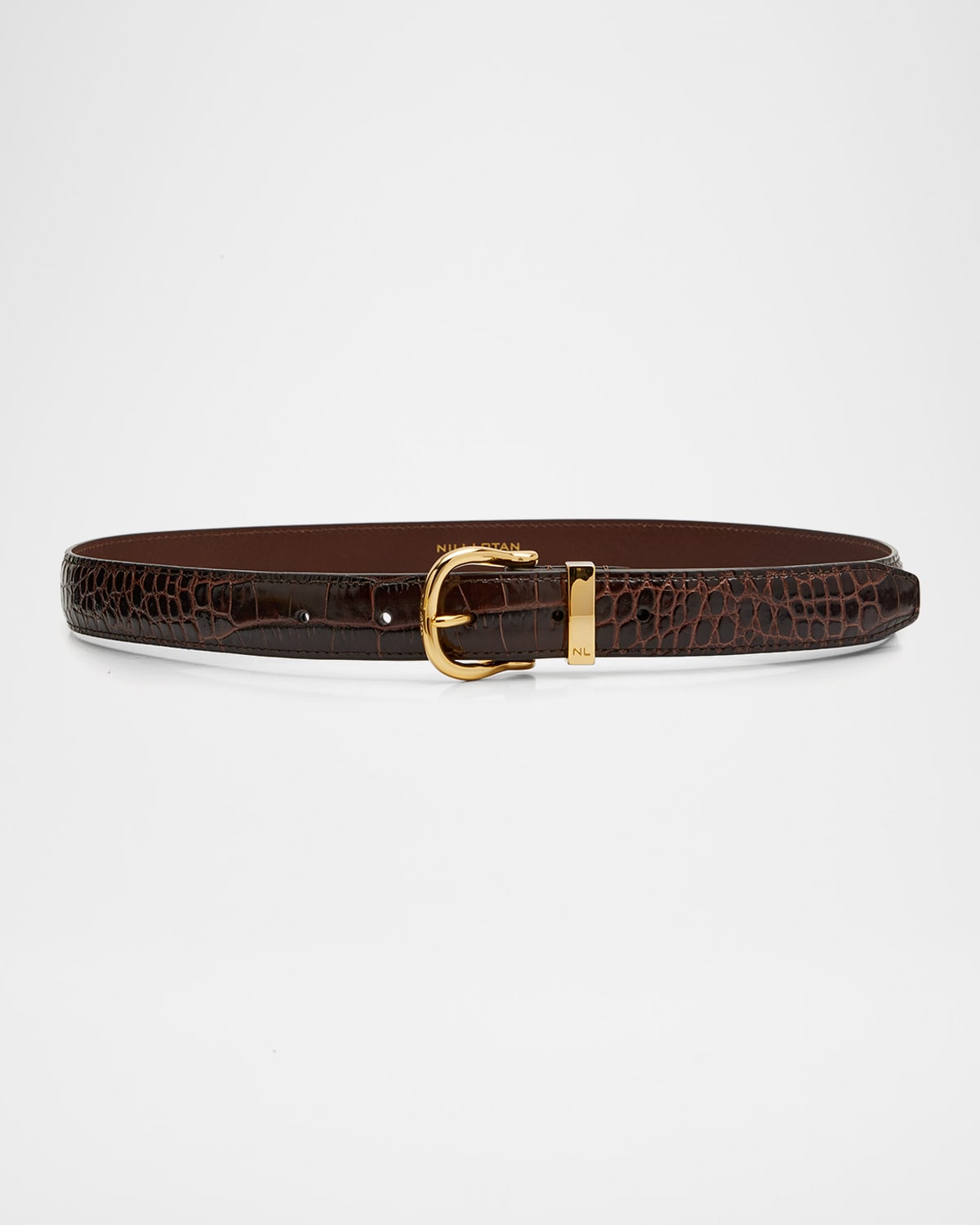 NILI LOTAN LOUISE LEATHER BELT