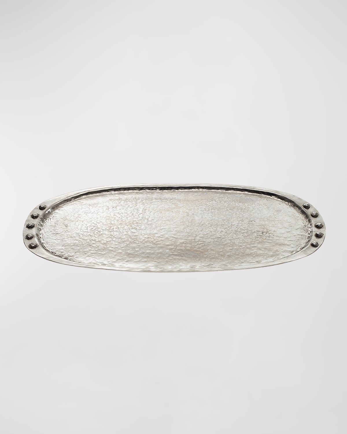 Ovala Large Nickel Tray