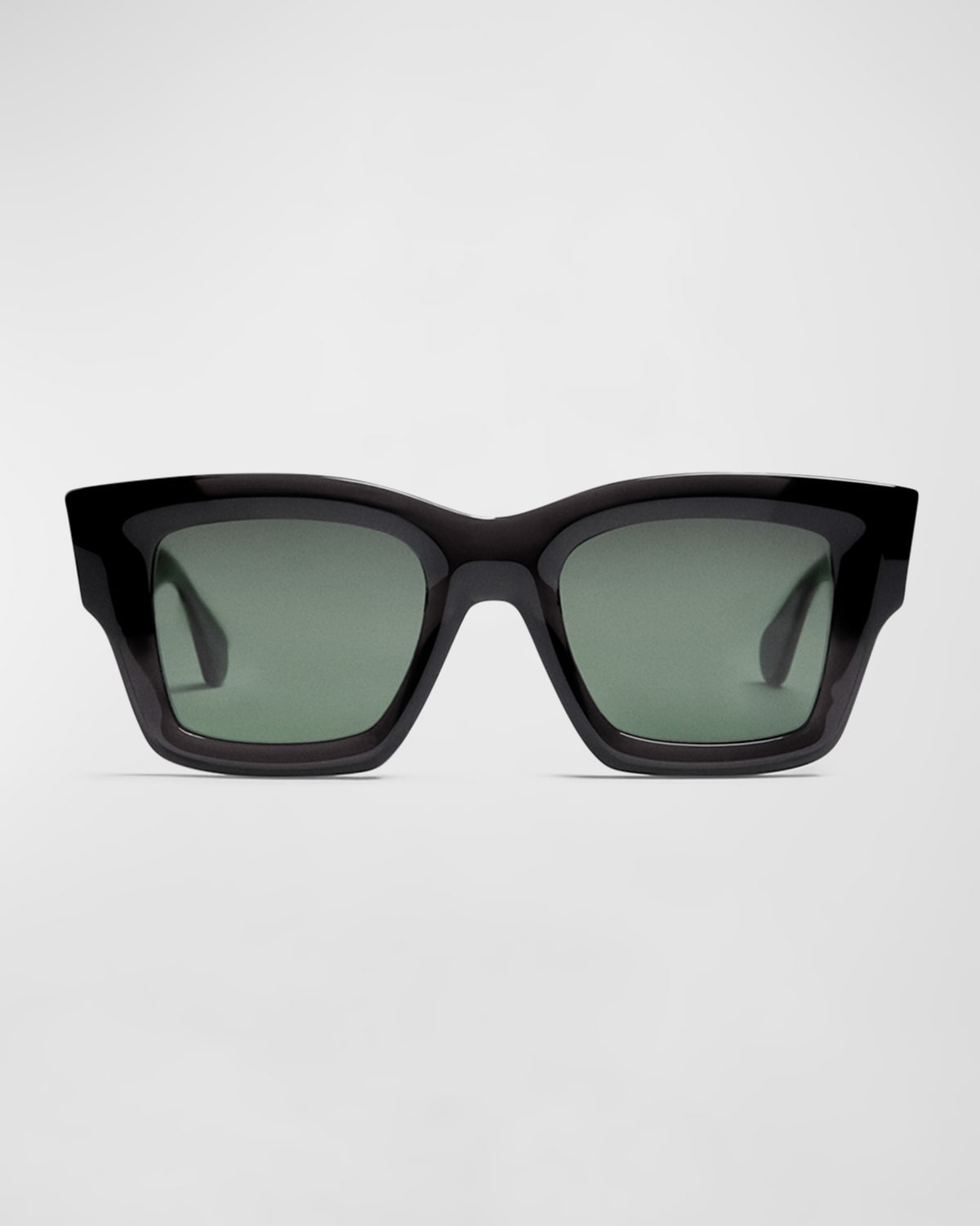 Shop Jacquemus Les Lunettes Baci Square Acetate Sunglasses In 090 Multi-black