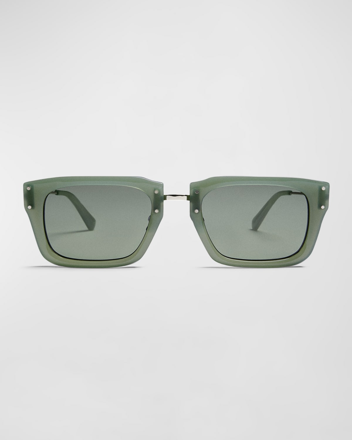 Jacquemus Les Lunettes Soli Sunglasses In Vert