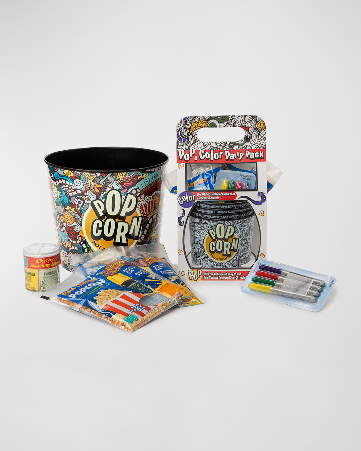 Pop & Color Party Pack With Serving Tub