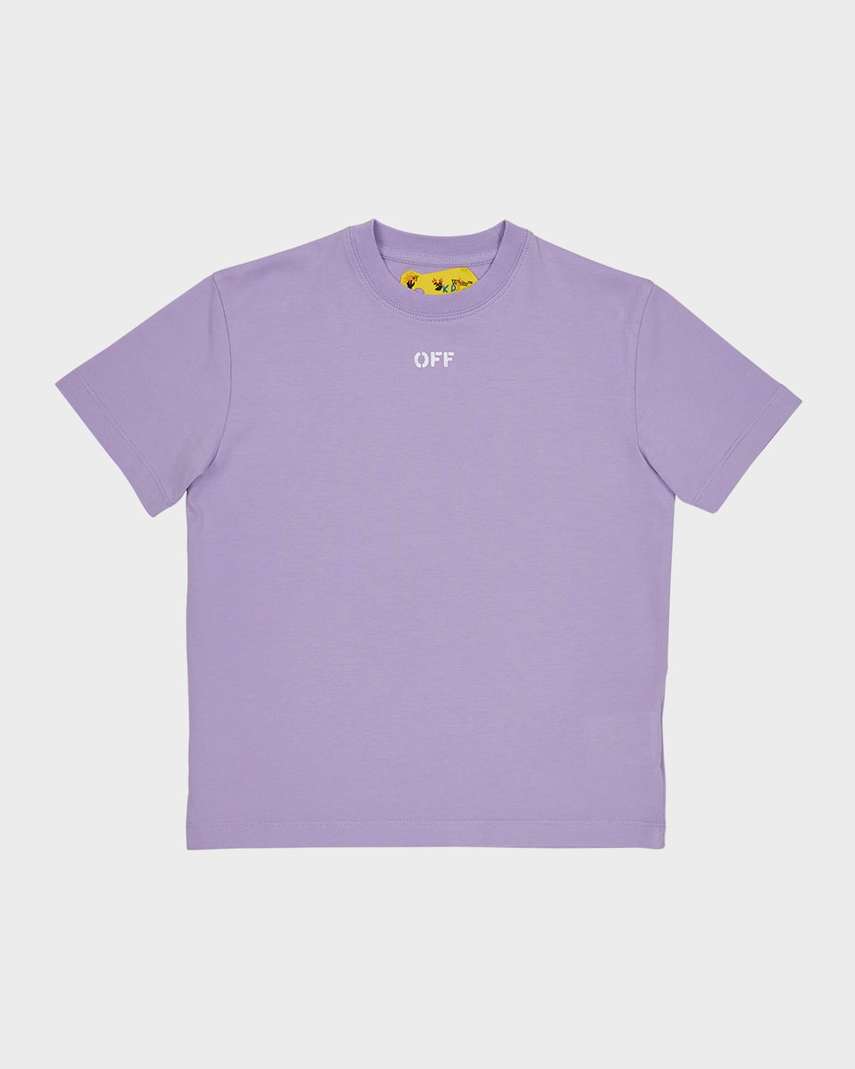 OFF-WHITE GIRL'S OFF STAMPED T-SHIRT