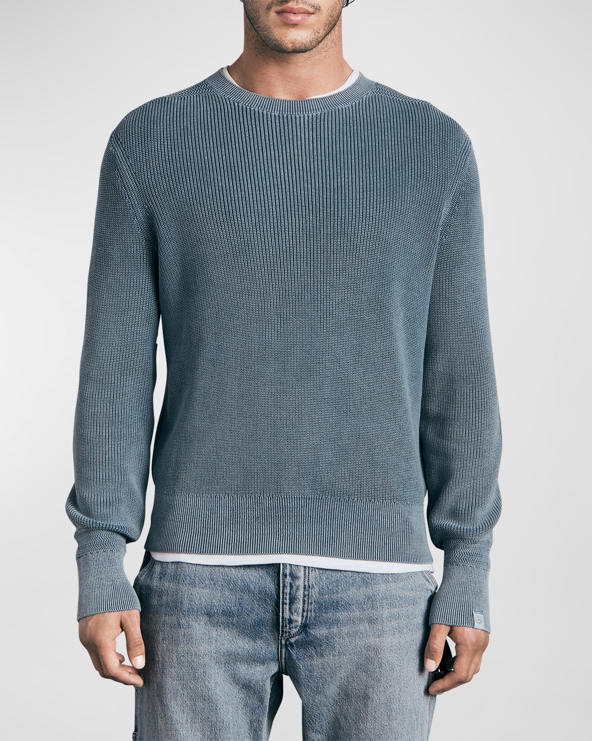 Men's Dexter Cotton Crewneck Sweater