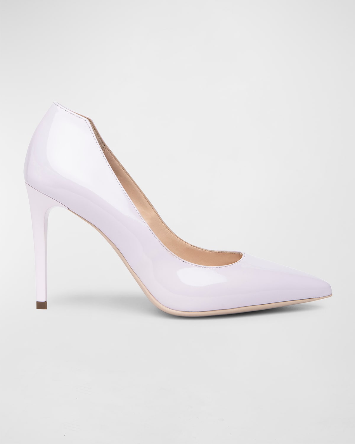 Nerogiardini Pointy Stiletto Dress Pumps In Lilac