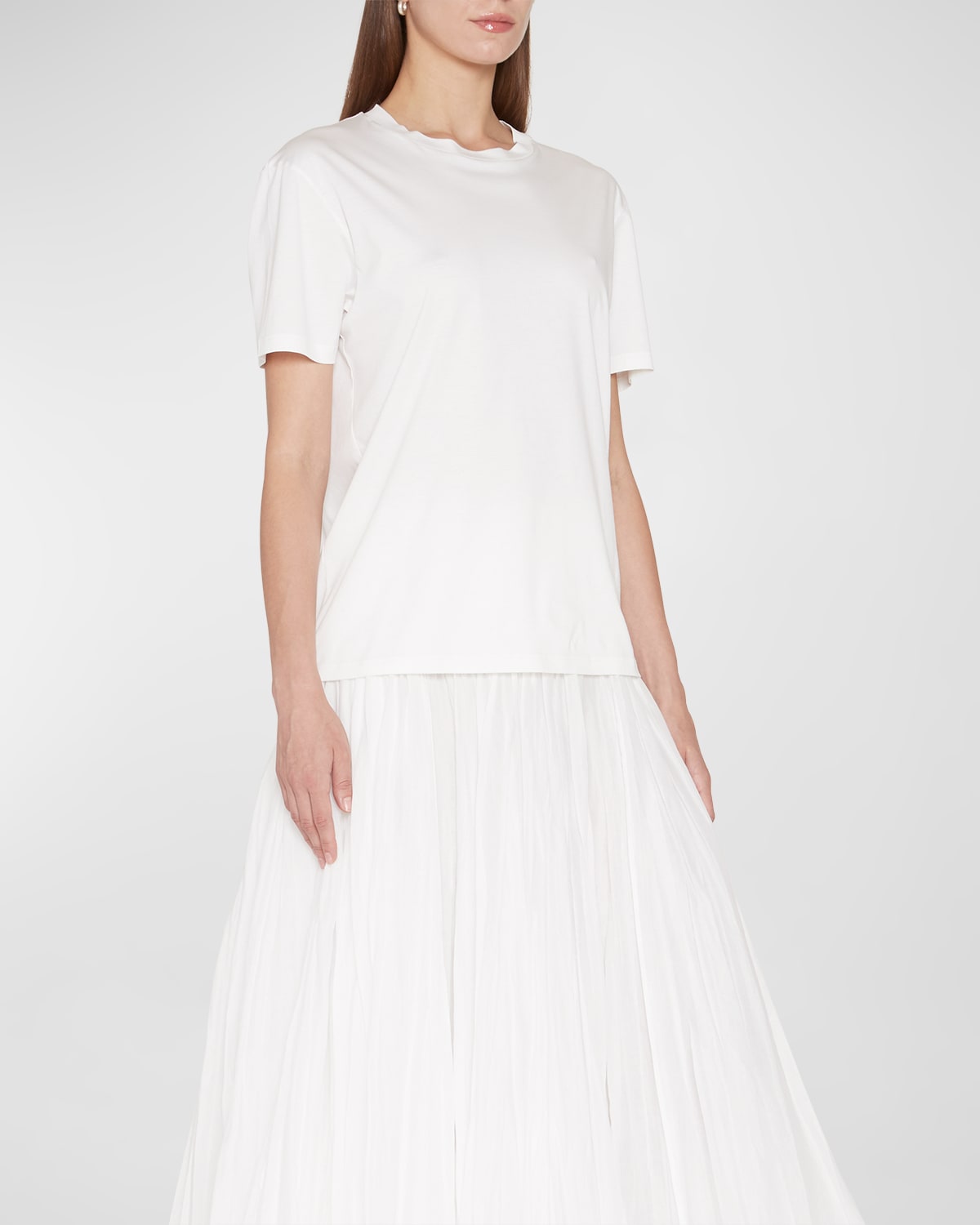 Jil Sander Short-sleeve T-shirt In White