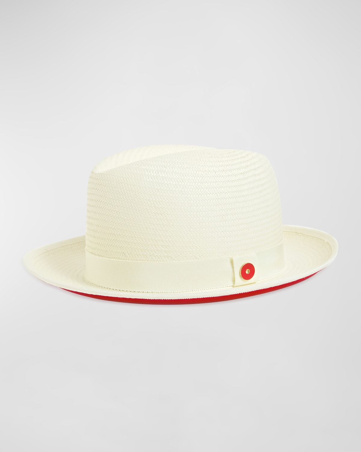 Keith James Men's King Straw Fedora Hat