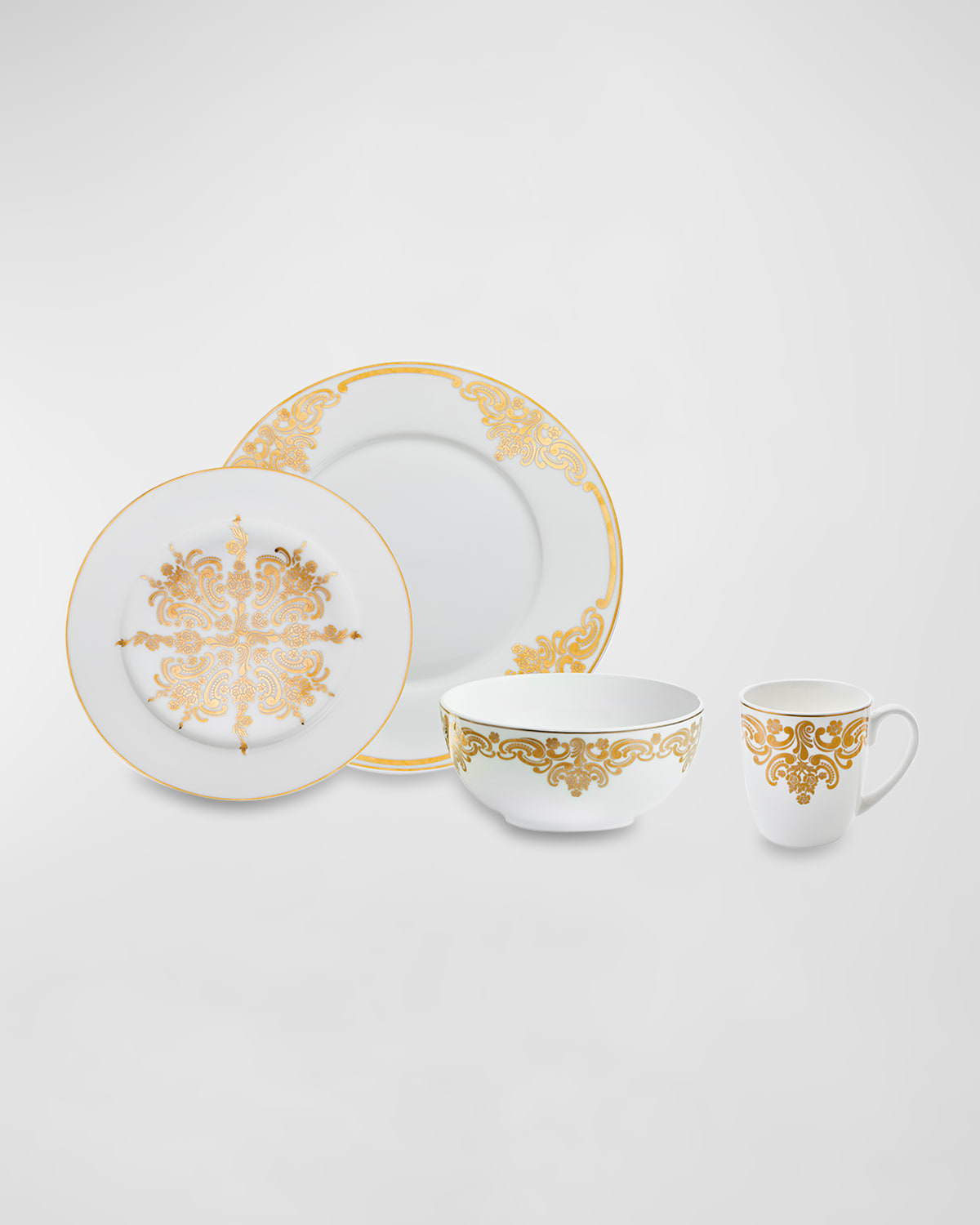 20th Century Baroque 16-Piece Dinnerware Set