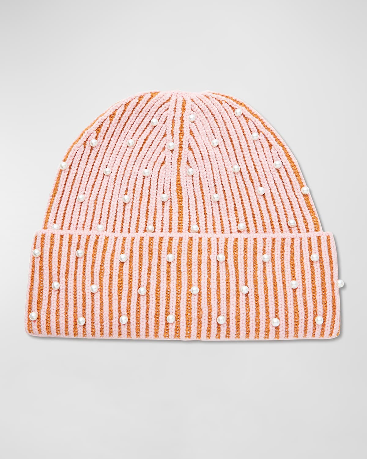 Pearly Saturday Stripe Beanie