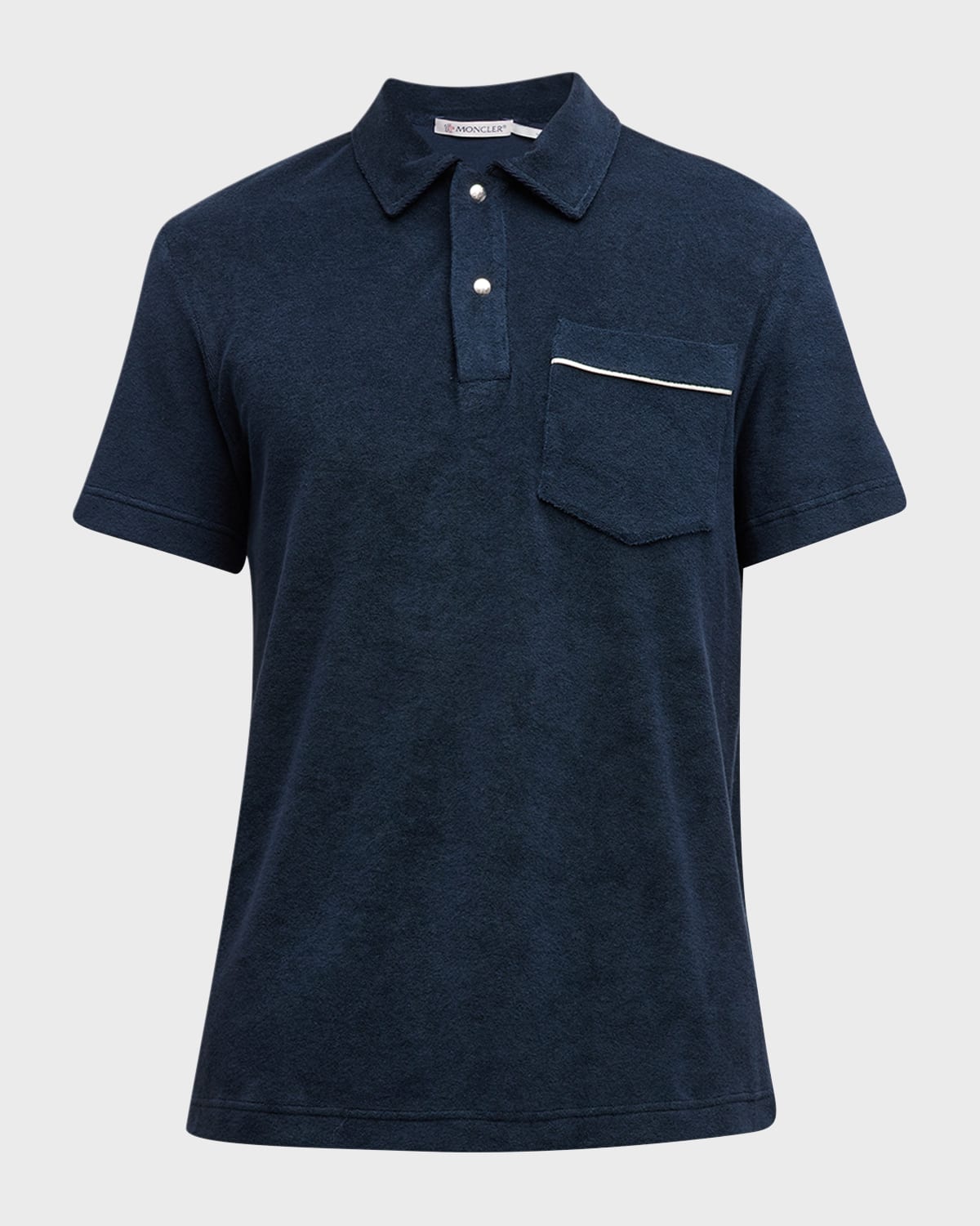 Mens navy moncler polo 2025