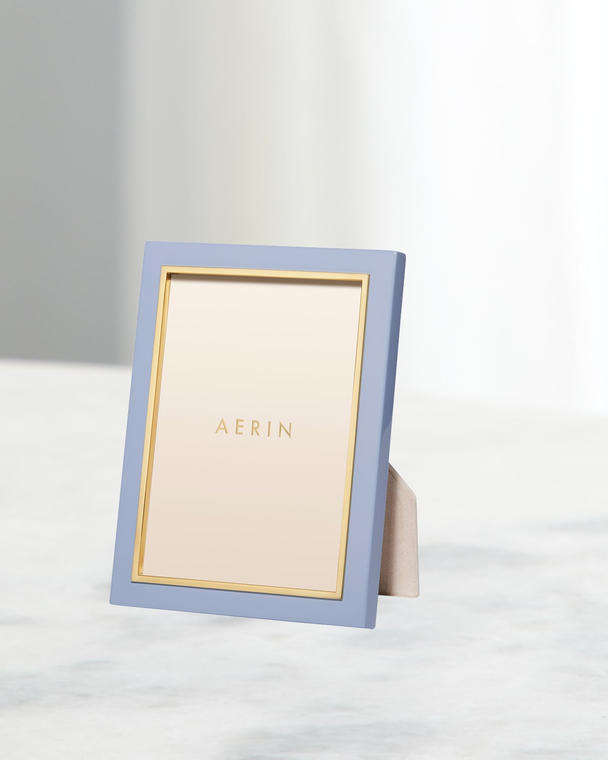 Aerin Varda Lacquer Photo Frame, French Blue - 5x7