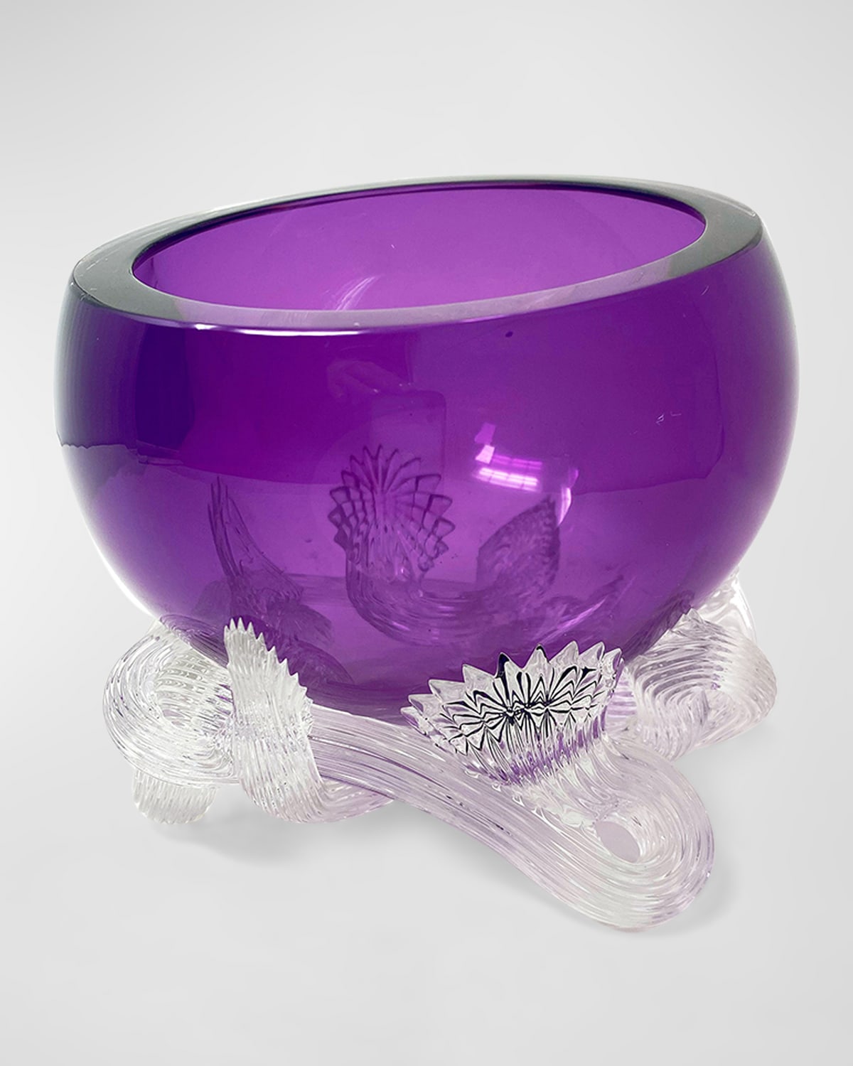 Shop Feyz Studio Wrap Candy Bowl In Violet