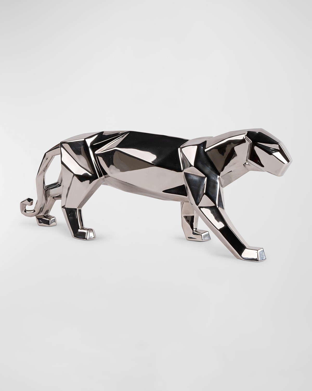 Shop Lladrò Panther Sculpture - Silver