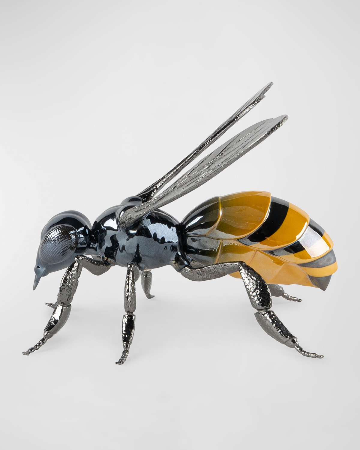Lladrò Bee Sculpture In Multi