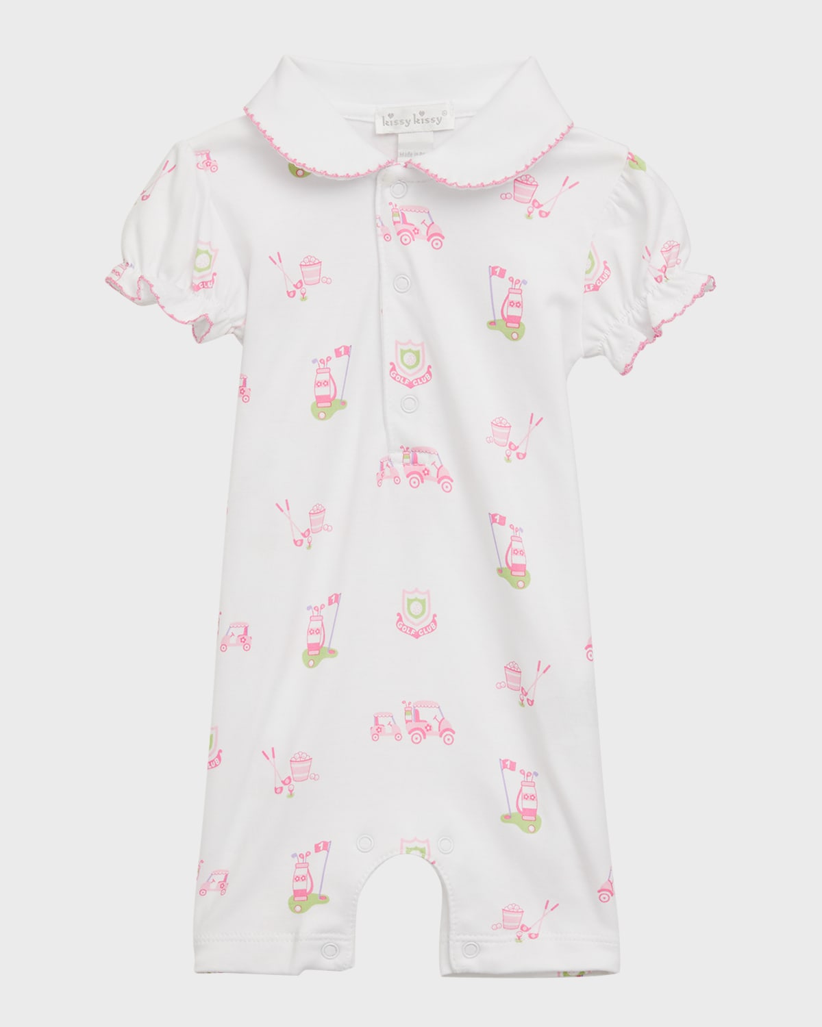 Girl's Hole In One Playsuit, Size 3M-24M