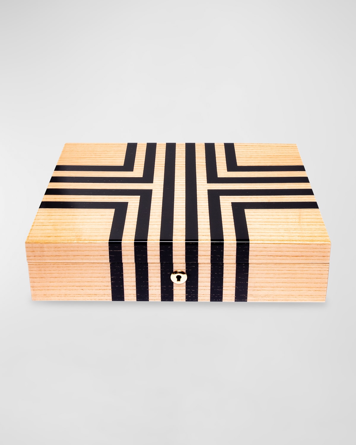 Rapport Labyrinth Watch Box In Beige