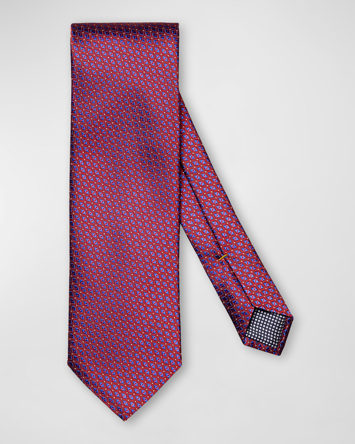Eton Men's Geometric Jacquard Silk Tie